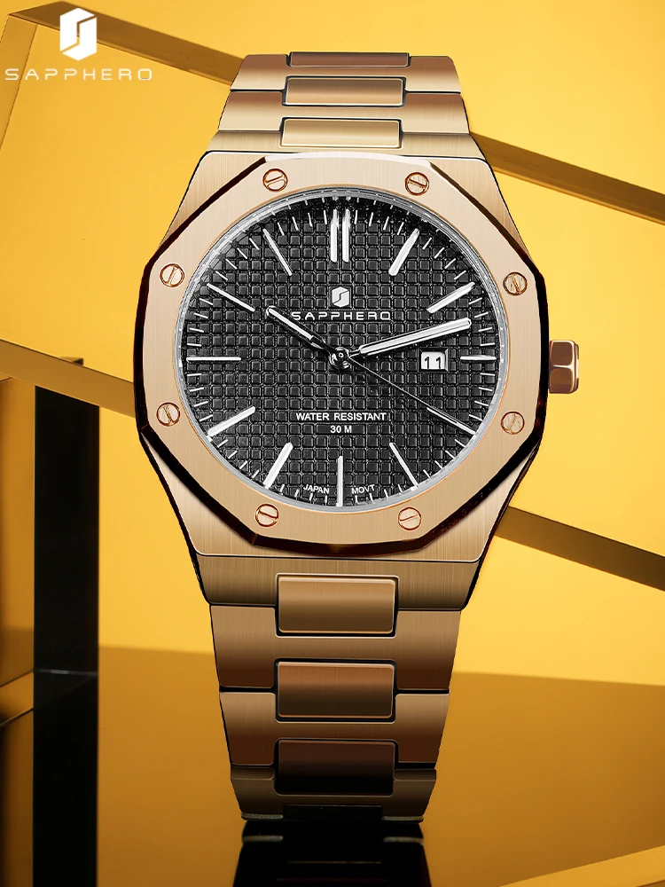 Sapphero SO2110 Octagonal Design Watch