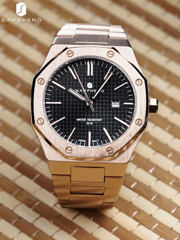 Sapphero SO2110 Octagonal Design Watch