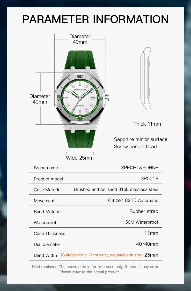 Specht & Sohne SP0018 Automatic Watch