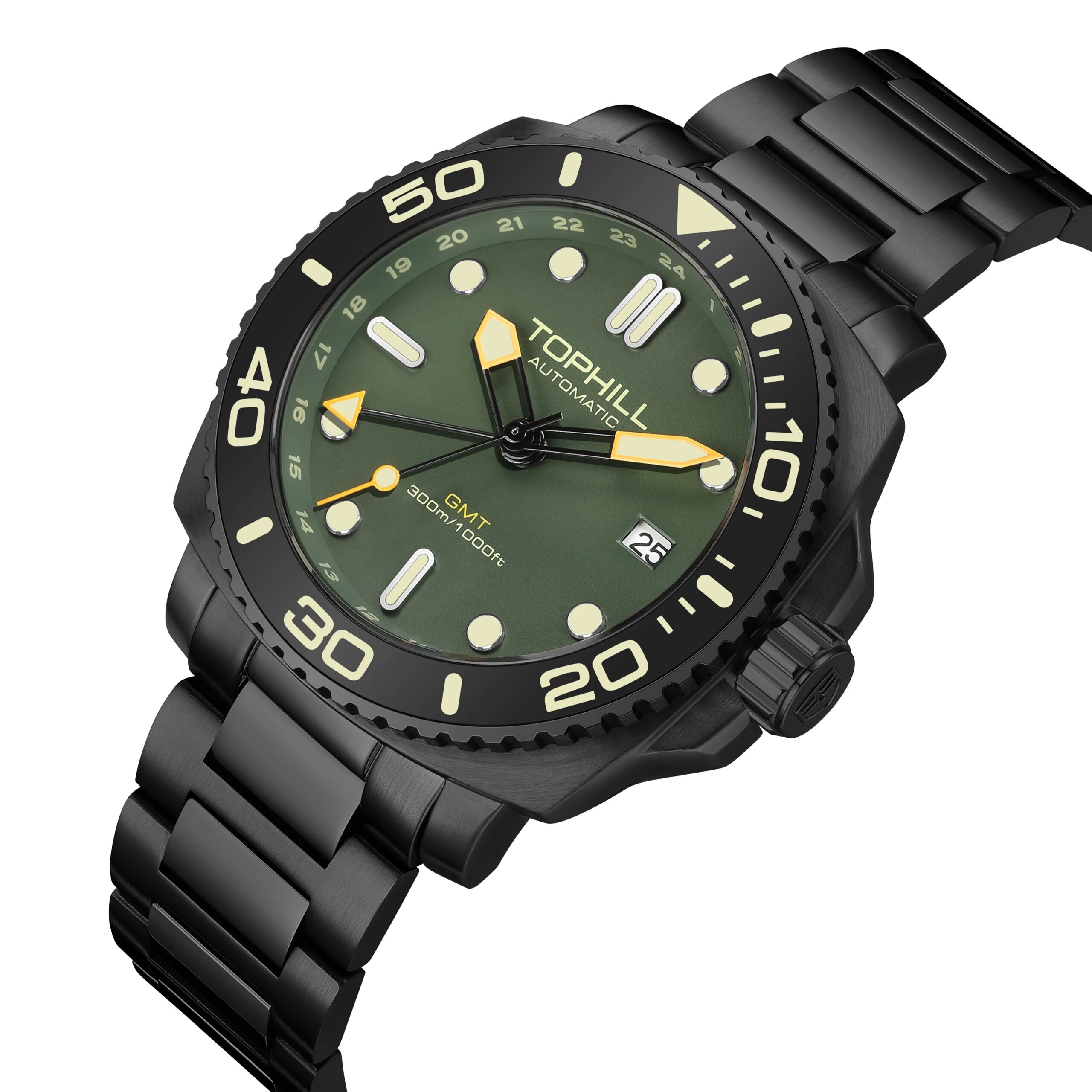 TOPHILL Diver TD012G GMT Men’s Watch
