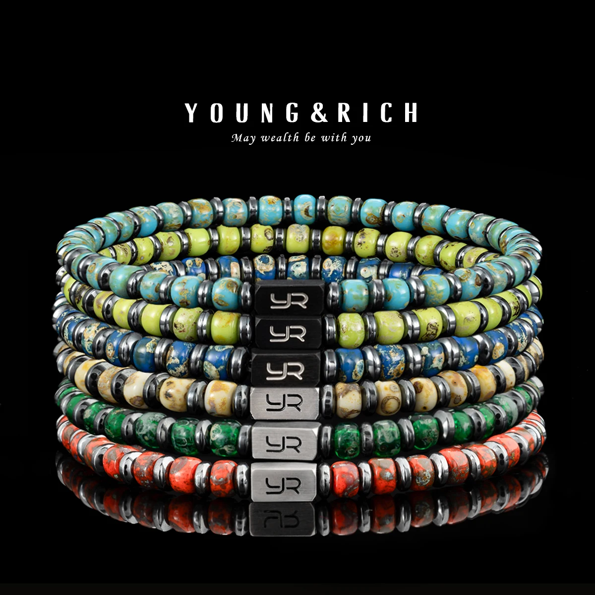 Ocean, Forest, Earth, Desert, Oasis, Flame Miyuki Bead Bracelets