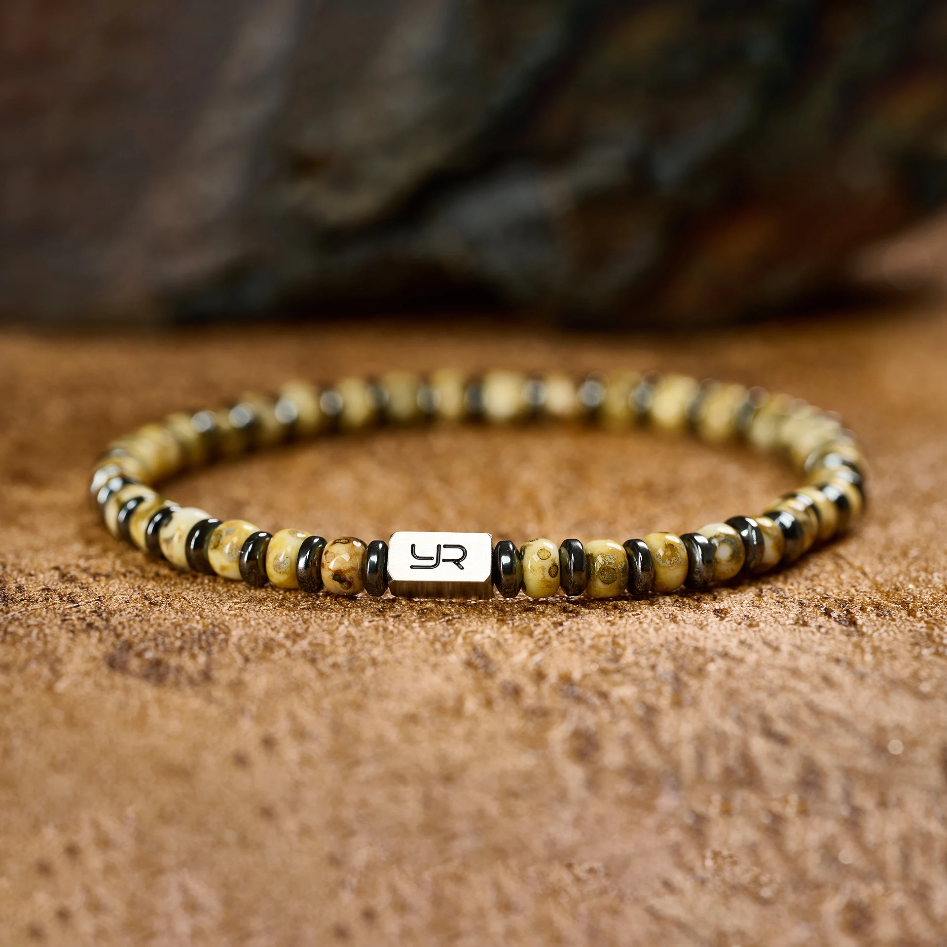 YOUNG&RICH 4mm Miyuki Seed Bead Bracelet - Unisex Layering Chain | Premium Friendship Gifting