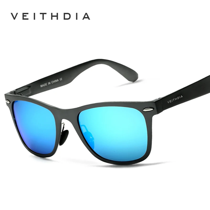 VEITHDIA Sunglasses Brand Designer Classic Outdoor Men Polarized Square Cycling Sun Glasses Sports Driving Eyeglasses For Male