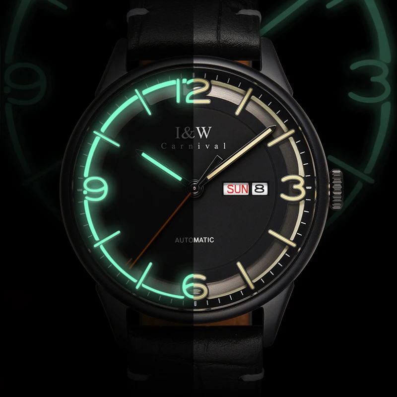 I&W Carnival Roman Dial Men’s Automatic Watch