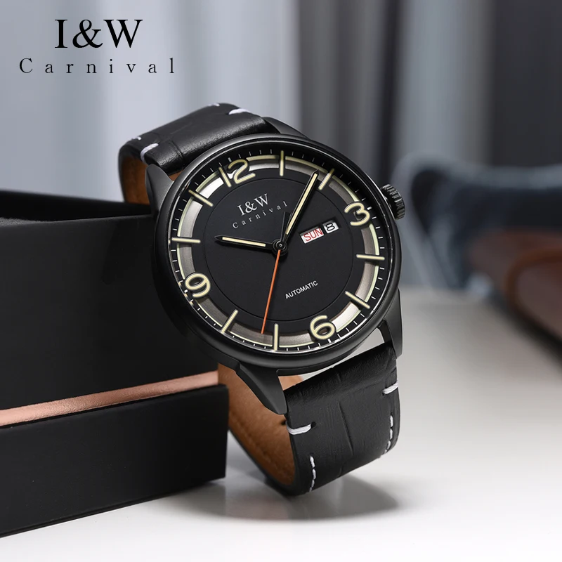 I&W Carnival Roman Dial Men’s Automatic Watch