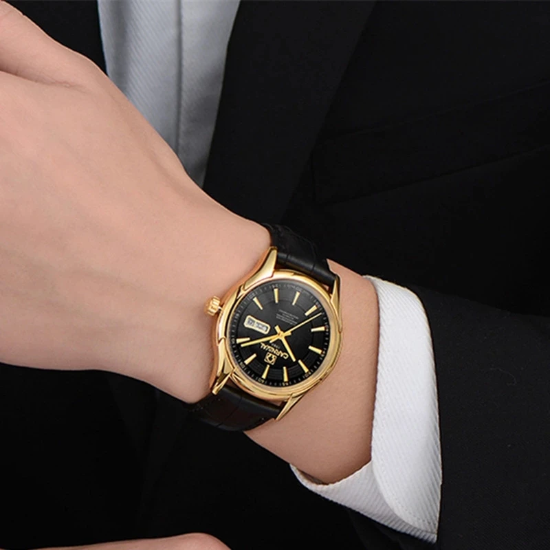 Montre CARNIVAL Mechanical Business Watches for Men Brands Luxury Sapphire Automatic Wristwatches Men's Waterproof Reloj Hombre