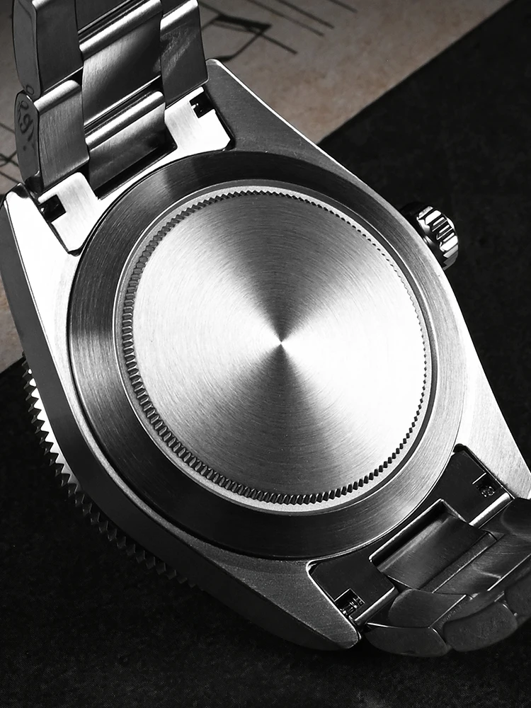 San Martin Root Beer Classic Vintage Luxury Men's Watch 39mm NH34 GMT Automatic Mechanical Watch Sapphire Waterproof 100m SN0109