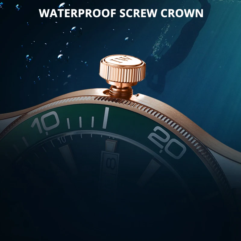 Luxury Automatic I&W Carnival Men's Watches