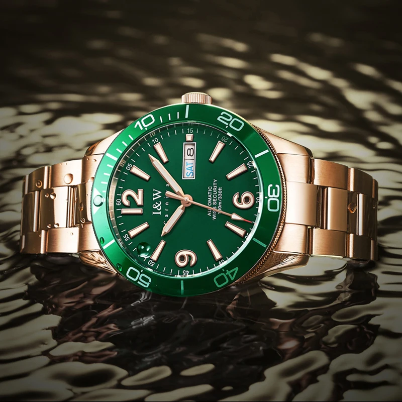 Luxury Automatic I&W Carnival Men's Watches