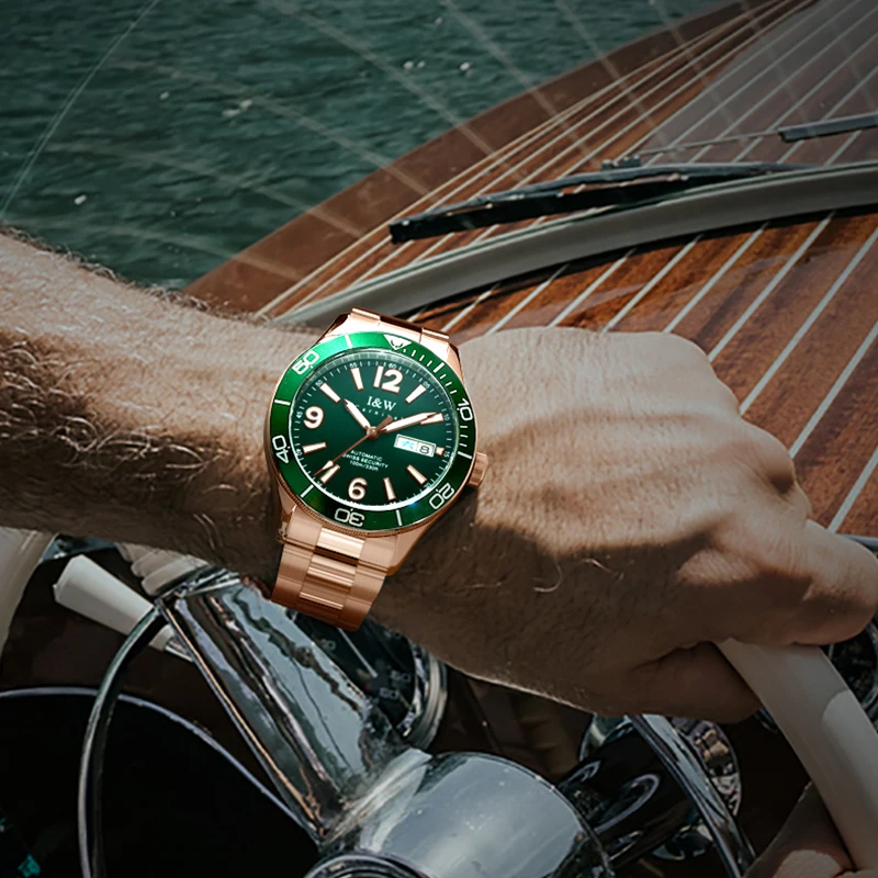 Luxury Automatic I&W Carnival Men's Watches