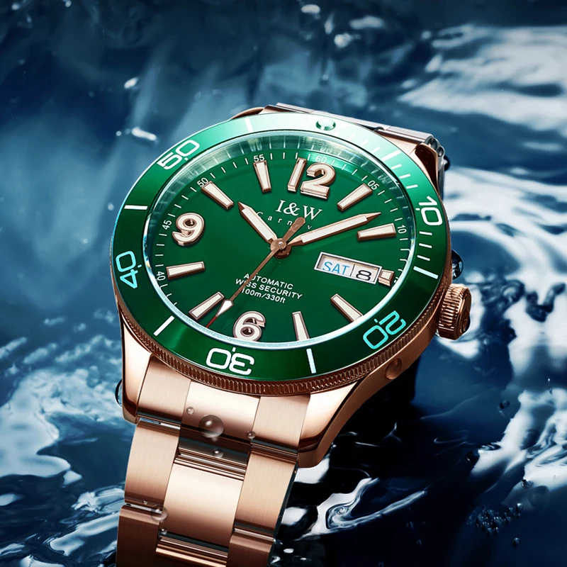 Luxury Automatic I&W Carnival Men's Watches