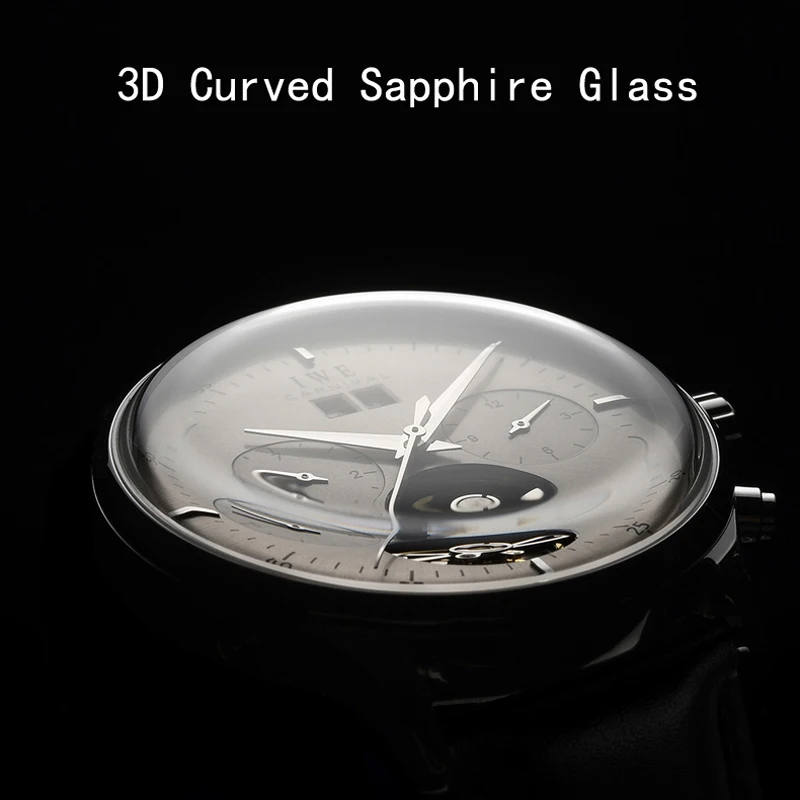 I&W Tourbillon Mechanical Watch For Men