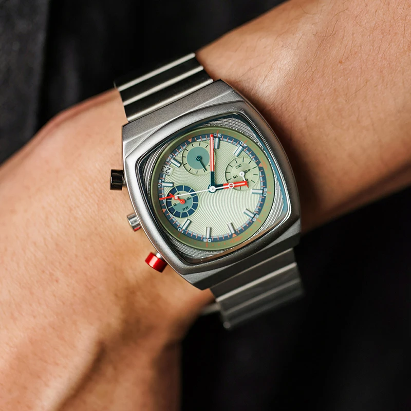 CILOA  design square watches for man luxury quartz men high-end steeldive vintage electronics  automatic  new in men's  watch