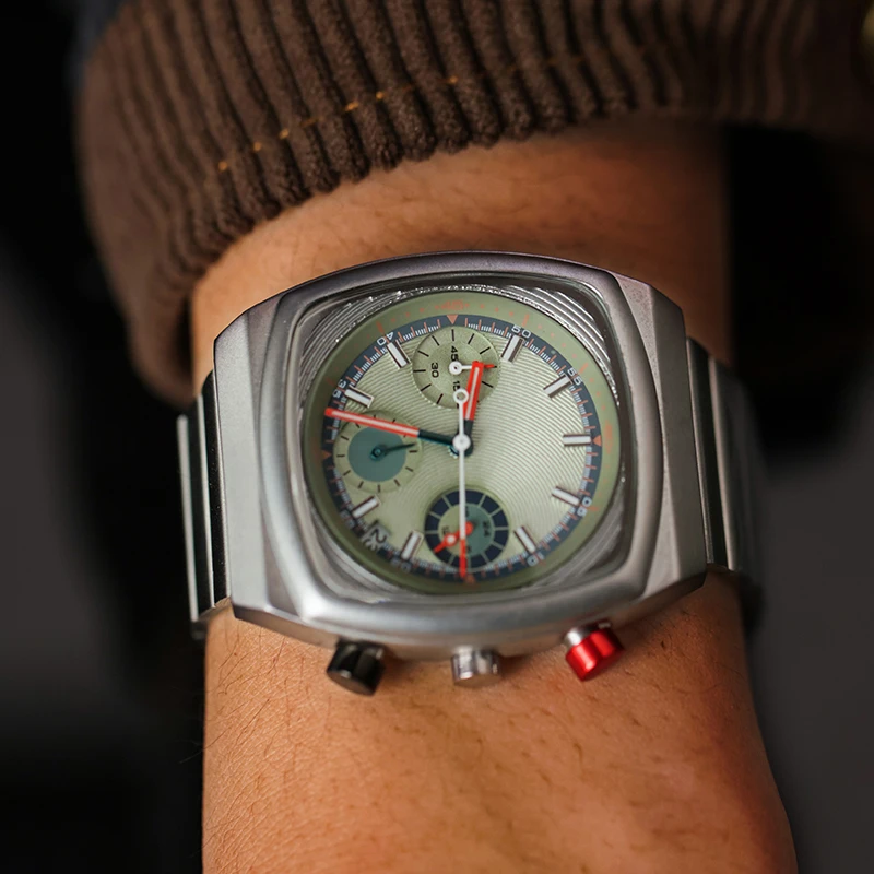 CILOA  design square watches for man luxury quartz men high-end steeldive vintage electronics  automatic  new in men's  watch