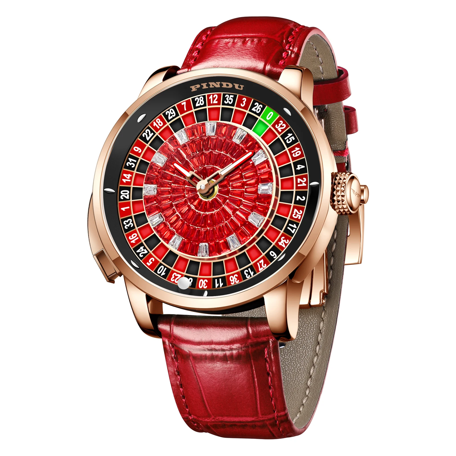 PINDU Roulette Dial red color