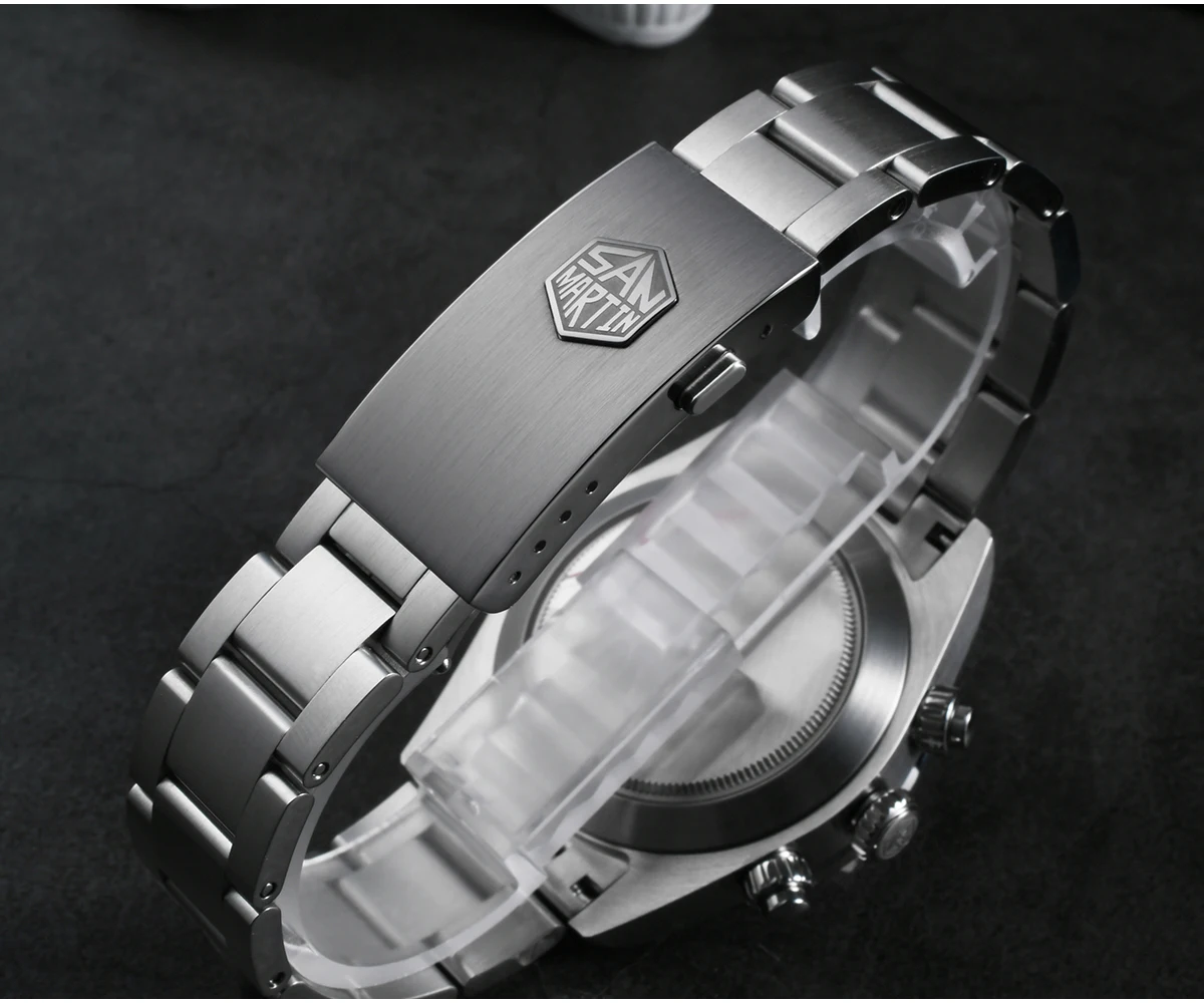 San Martin Vintage 36mm BB36 Explore Climbing Series Luxury Men Watch Couples Sport Watches Automatic Mechanical 10Bar Relogio