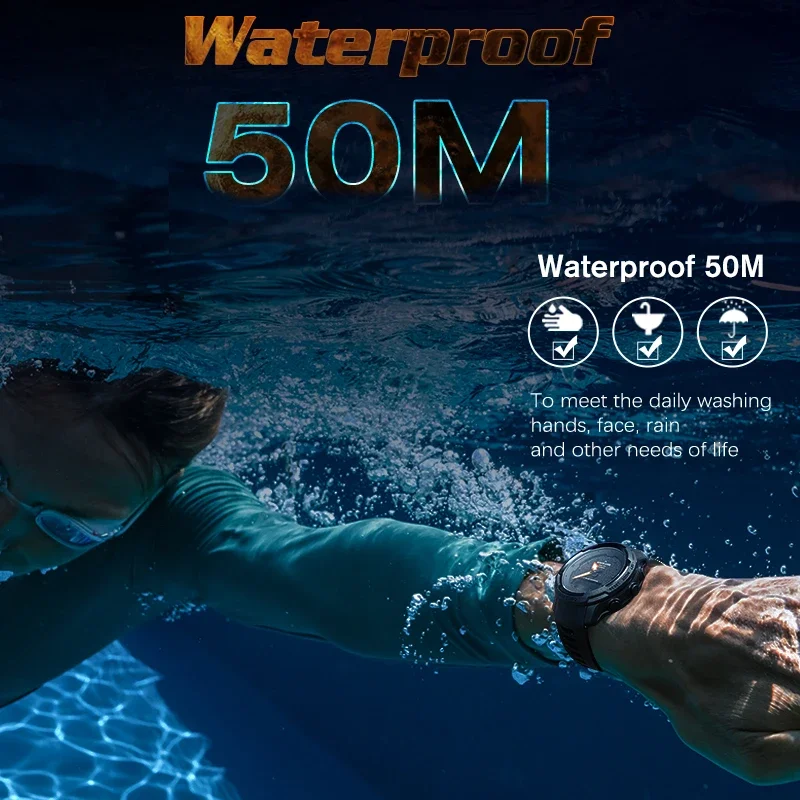 NORTH EDGE MARS Pro Men's Sports Digital Watch Military Army Carbon Fiber Case Watches Altimeter Barometer Compass Waterproo 50M