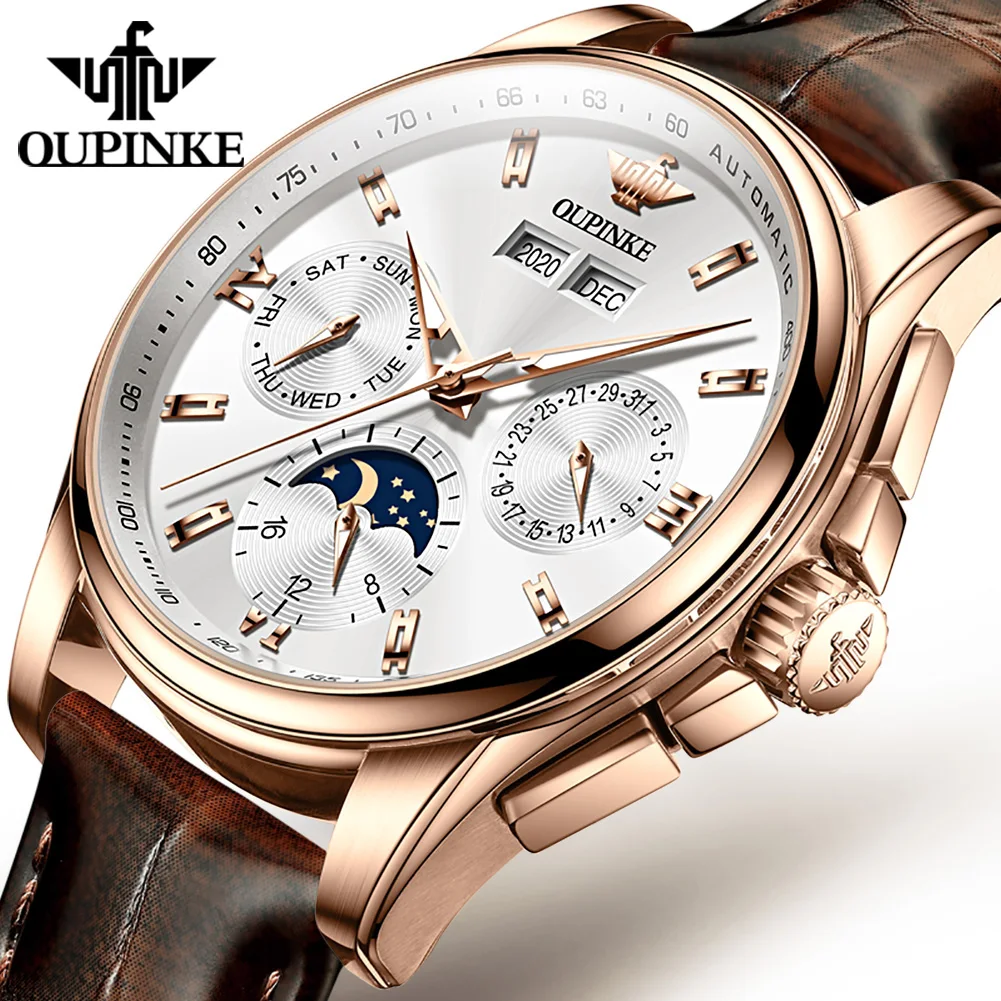 Affordable Moonphase Watch Swiss Automatic Watches