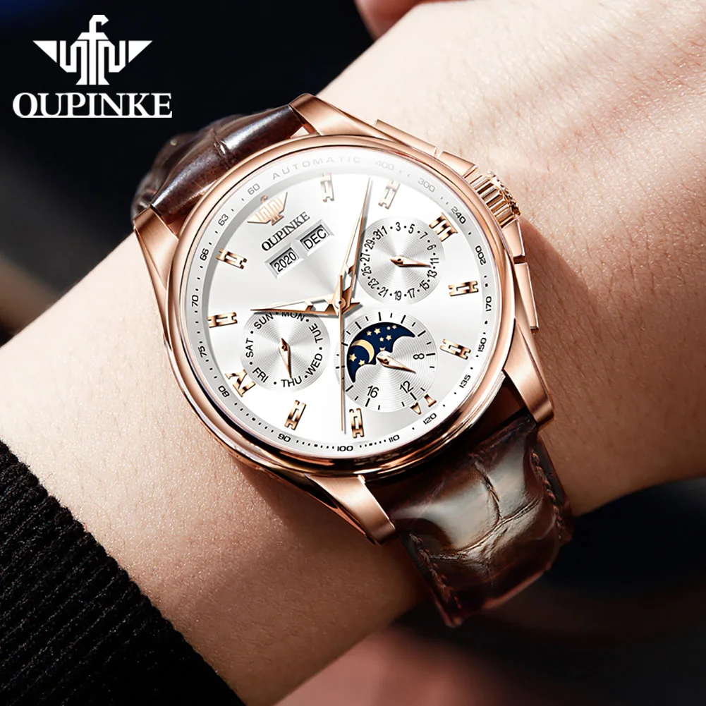 Affordable Moonphase Watch Swiss Automatic Watches