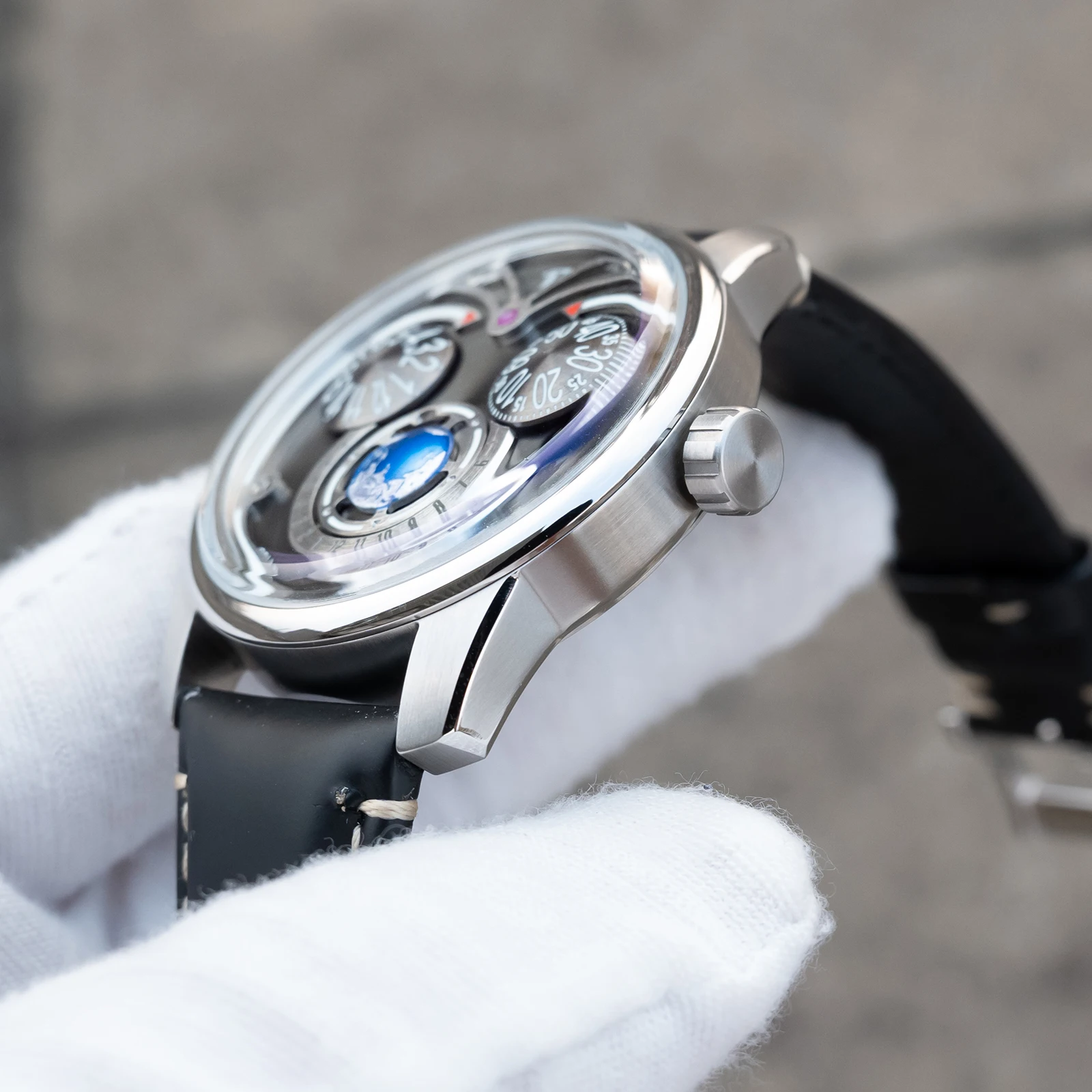 OBLVLO Owl Luminous Mechanical Watch