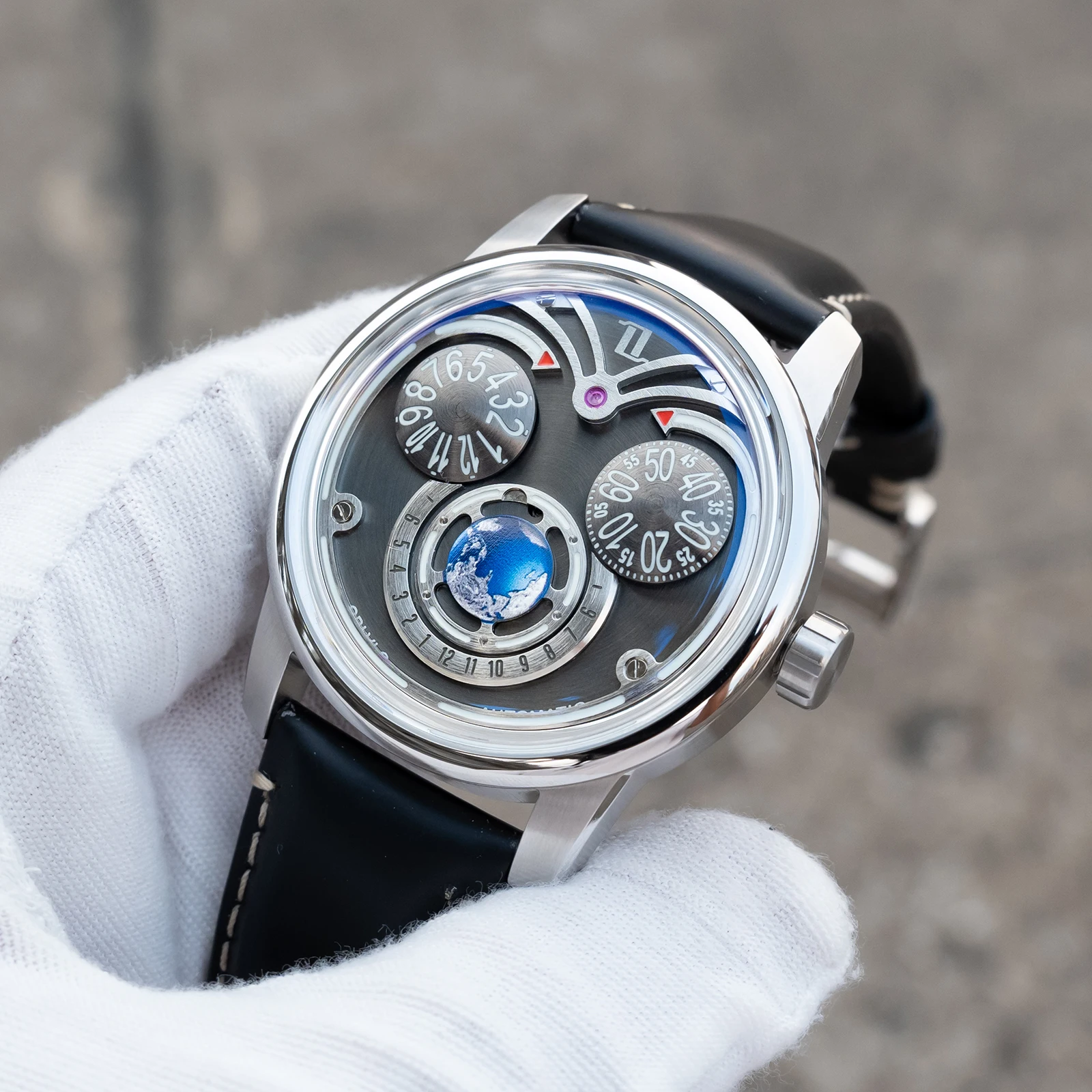 OBLVLO Owl Luminous Mechanical Watch