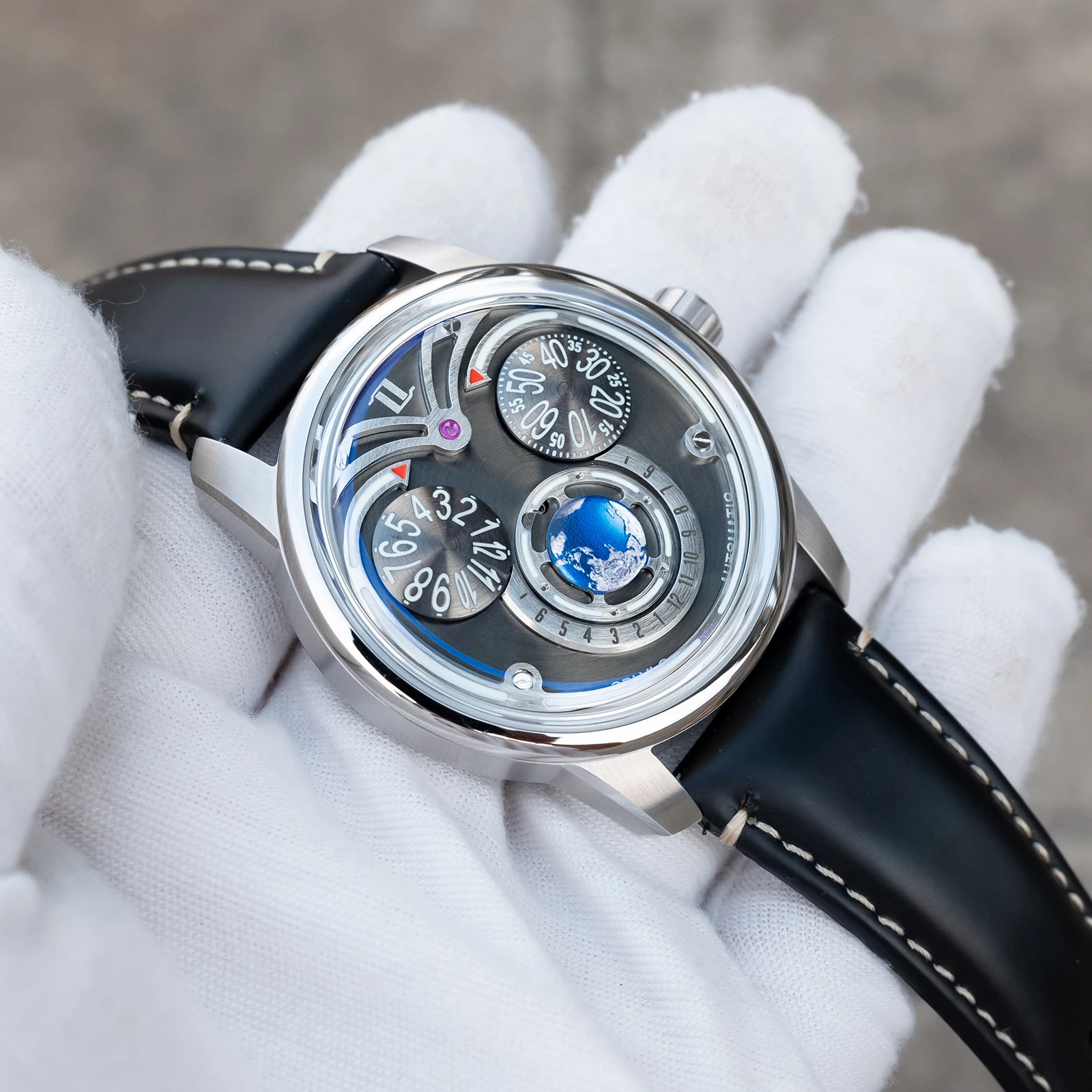 OBLVLO Owl Luminous Mechanical Watch
