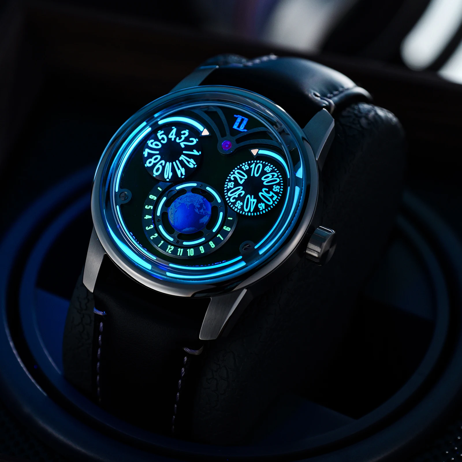 OBLVLO Owl Luminous Mechanical Watch