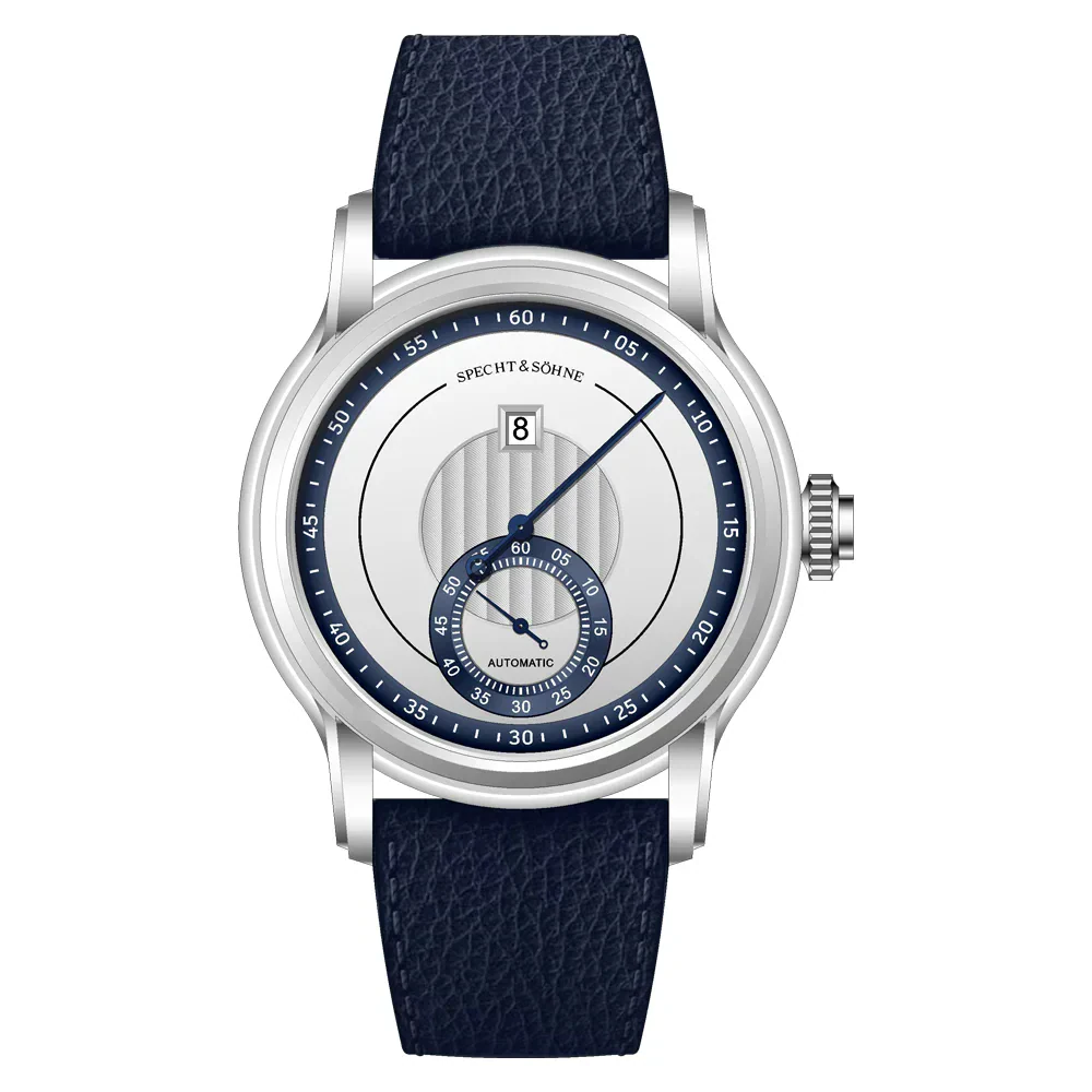Luxury men's automatic mechanical watch with sapphire crystal.