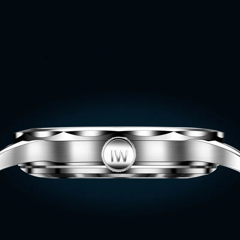 Men's Tungsten Mechanical Watch with NH36 Automatic Movement.