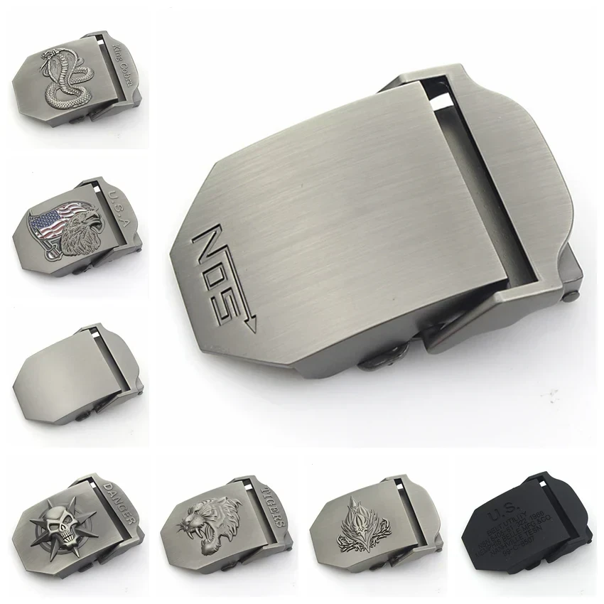 Durable Tactical Adjustable Belt Buckle for Men.