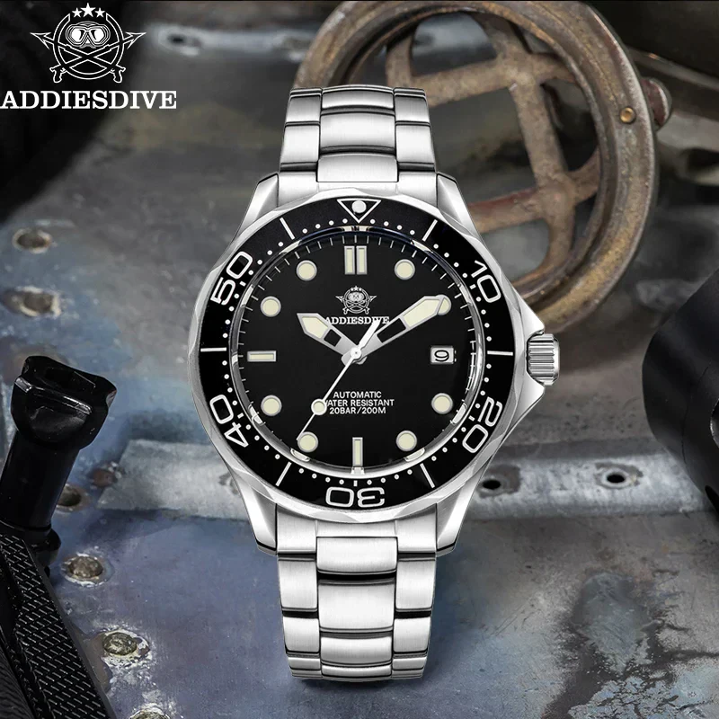 Automatic Men’s Diving Watch, 200m Waterproof, BGW9 Super Luminous, NH35 Movement.