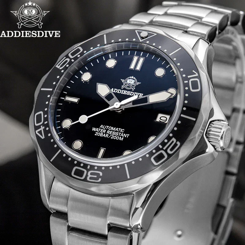 Automatic Men’s Diving Watch, 200m Waterproof, Super Luminous BGW9.