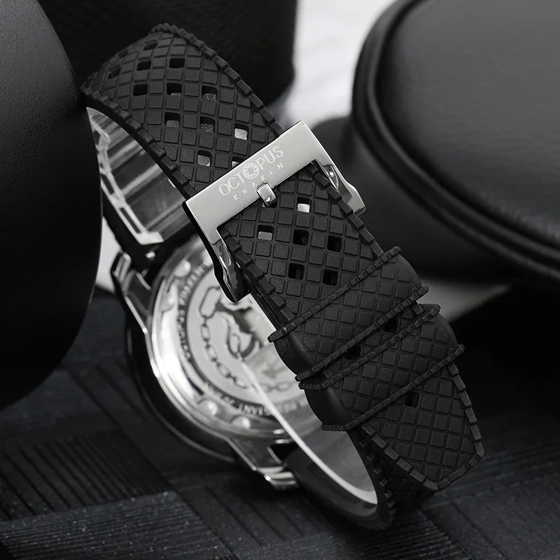 Octopus Kraken OCT-0019 40mm Retro Men's Watch 300m Diving Automatic Movement Watch Sapphire Crystal C3 Super Bright
