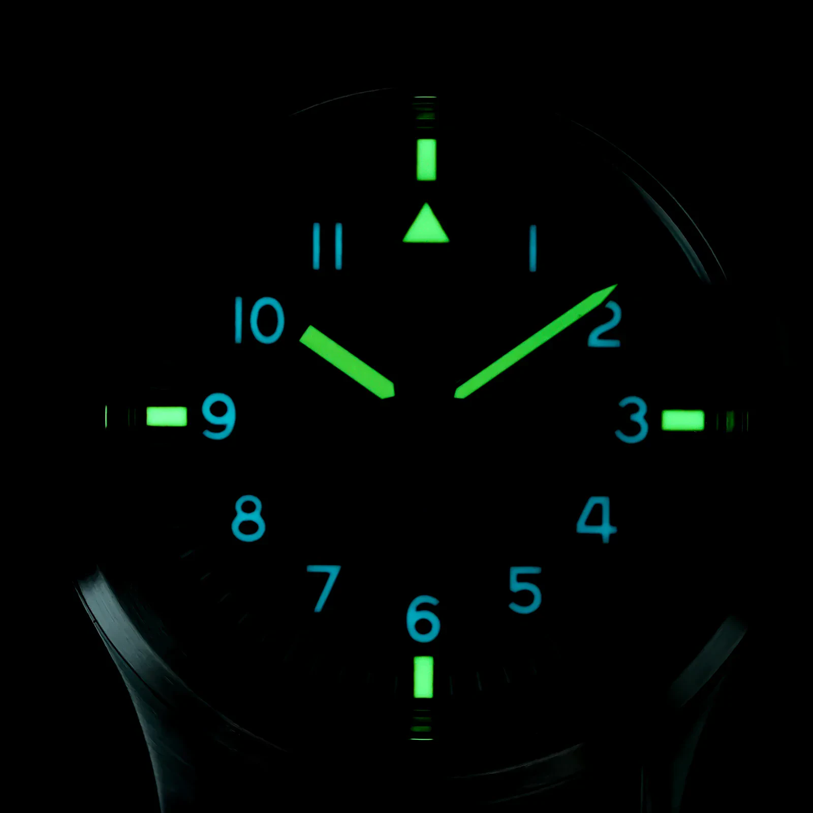 Militado ML14 36mm Watch VH31 Sweep Second Quartz Movement Watch Sapphire Crystal Super Luminous BGW9 C3 100m Waterproof Watches