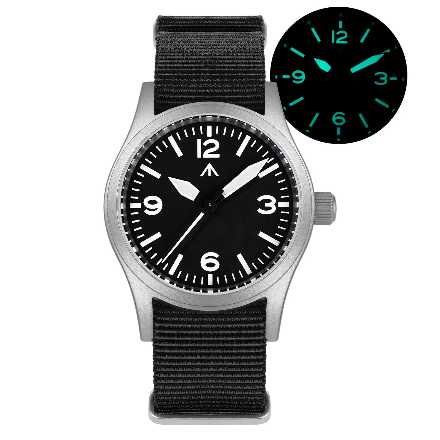 Militado New ML05 Sweep Seconds Movement VH31 Sapphire Super-LumiNova  BGW9 High Transparency AR Coated 38mm Vintage Watches