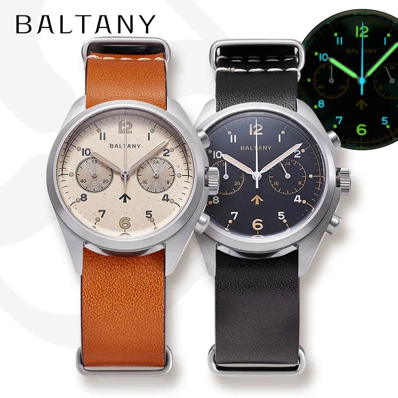 Stylish Baltic watches with leather straps, perfect for men and women.