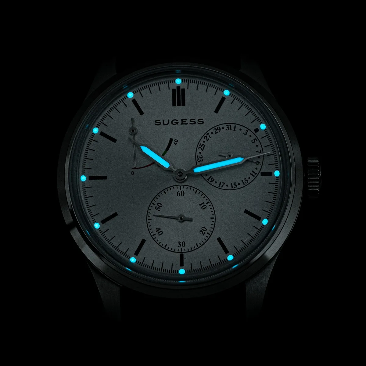 Sugess Men Watch Automatic Business Wristwatches ST1787 Geneva Stripes Movement Ultra Thin Clock Top Brand Fashion Casual S458
