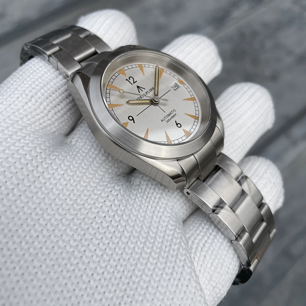 STEELFLIER Official SF751 Luxury Fashion Mechanical Wristwatch NH35 Movement Super Luminous 20Bar Waterproof Classic Dive Watch