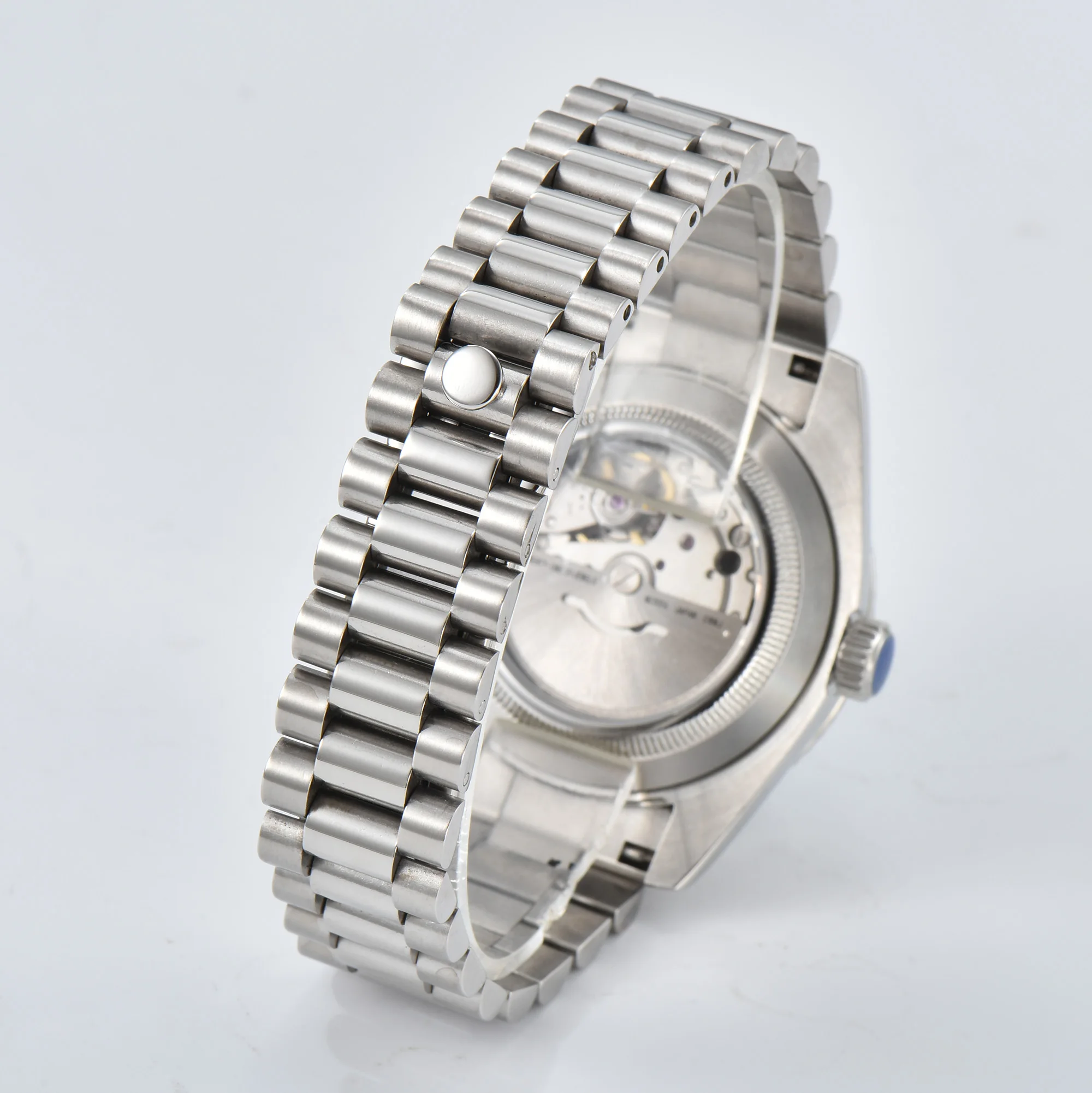 Creative men's watch 40mm/36mm Miyota 8285 watch Color-printed blue luminous automatic mechanical watch Kitten puppy astronaut