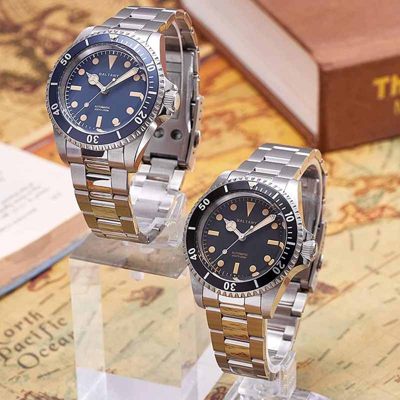 Luxury stainless steel dive watches for men and women with water resistance and stylish design.