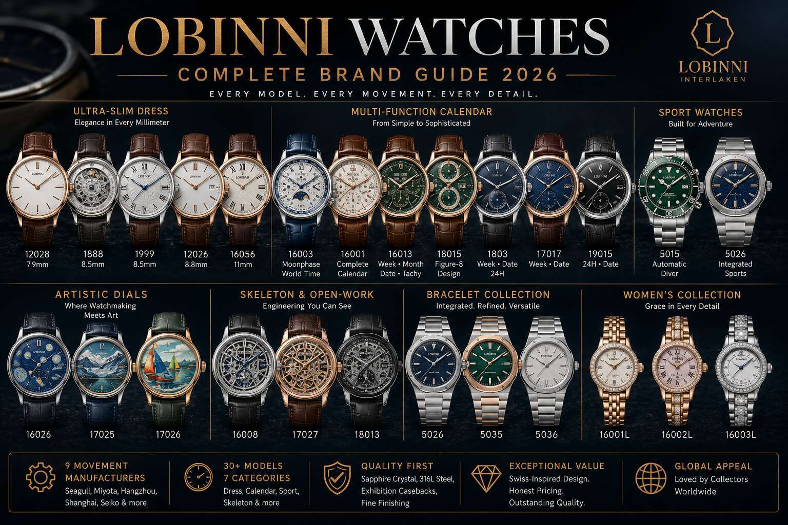 Ultra-Slim Dress Watches for Elegant Style.
