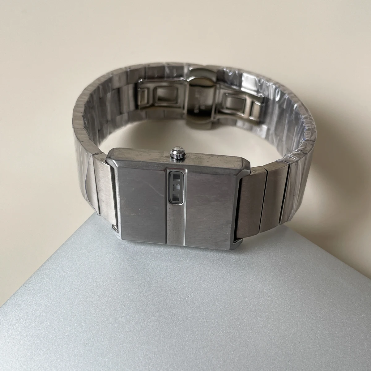CILOA Square sports watch for men Silver stainless steel strap luxury brand new in men's watches High quality Gifts quartz watch