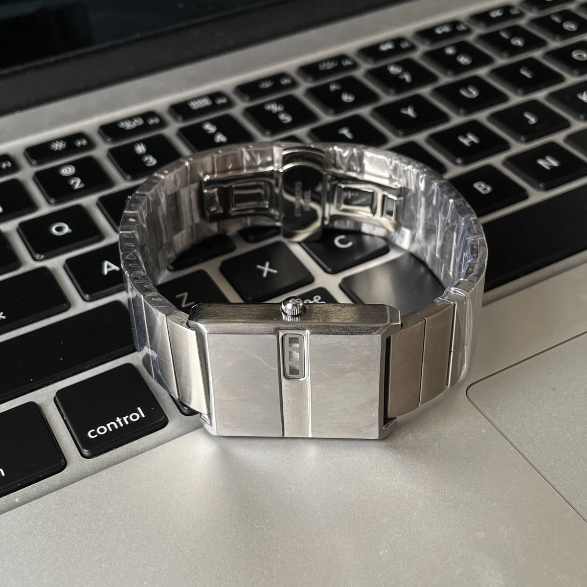 CILOA Square sports watch for men Silver stainless steel strap luxury brand new in men's watches High quality Gifts quartz watch