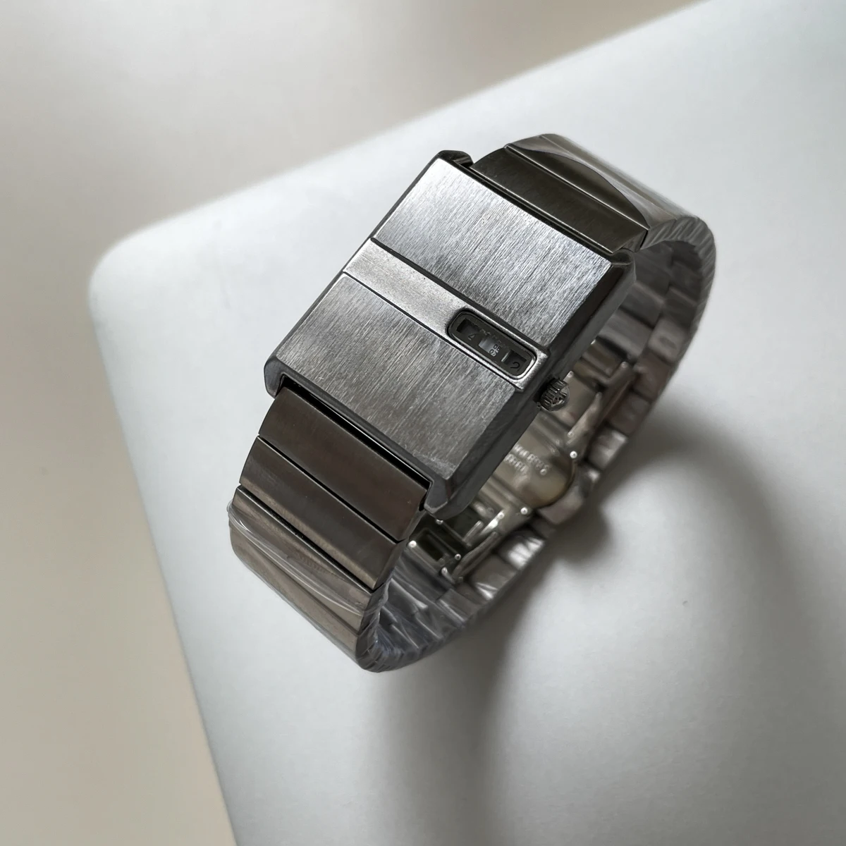 CILOA Square sports watch for men Silver stainless steel strap luxury brand new in men's watches High quality Gifts quartz watch